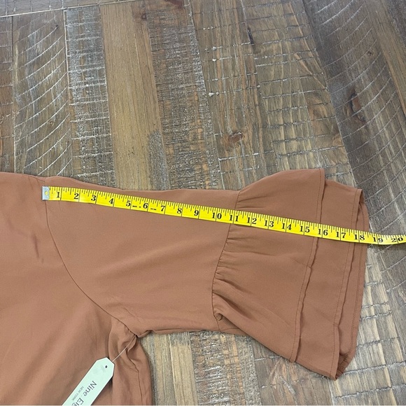 Nine Eight Dress XXXL Rust Brown - Picture 12 of 12